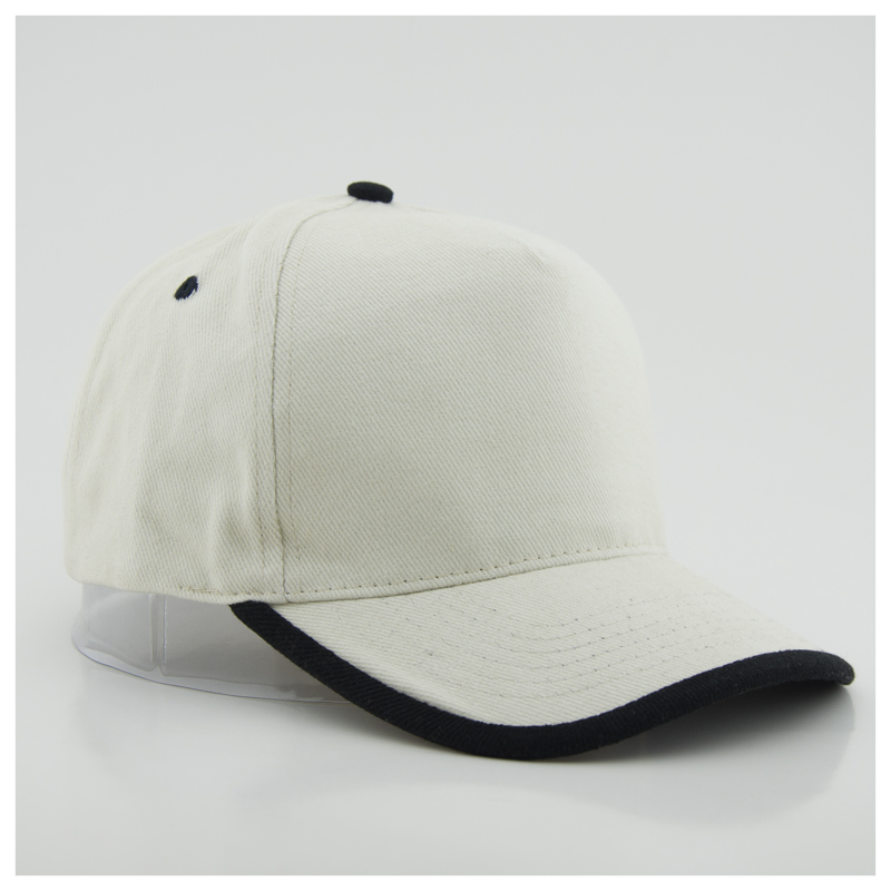 Baseball cap with trimming