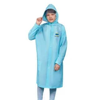 Raincoat with bag place
