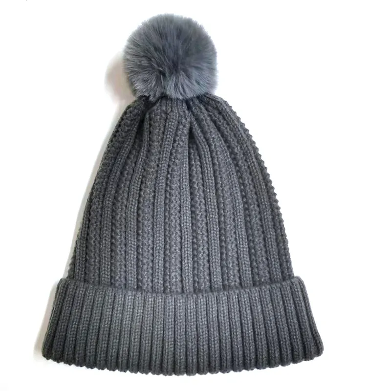 Benaie hats custom logo  fashion comfortable winter hat cap knitted