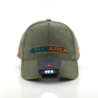Suede Baseball Cap with Led Light