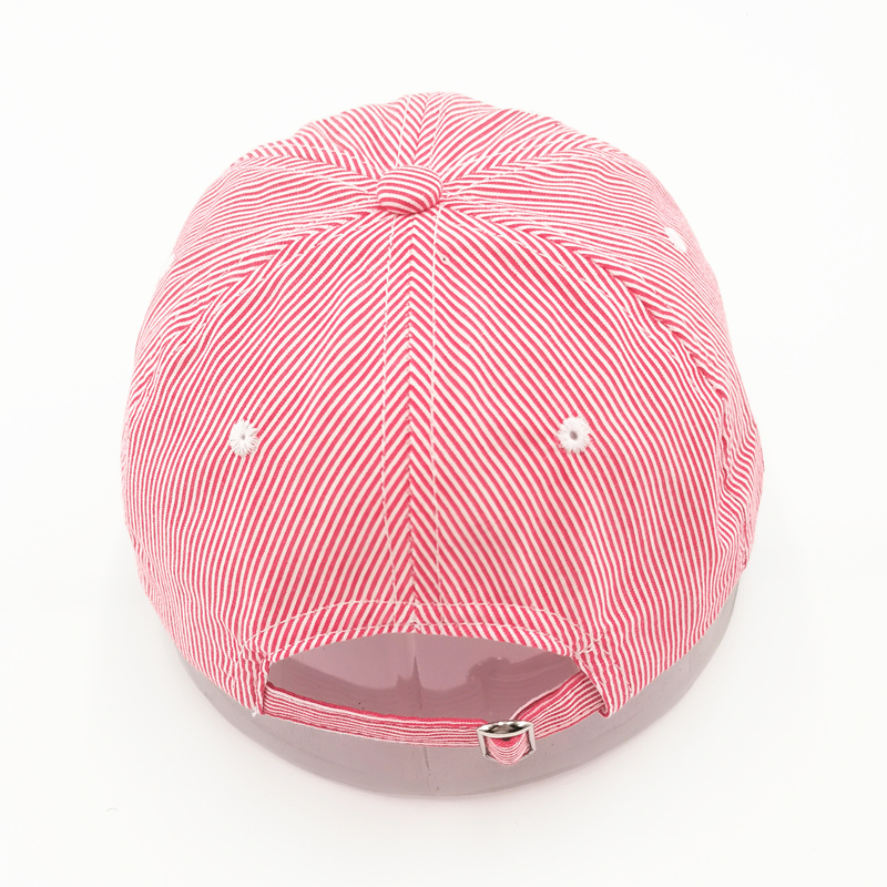 Cotton Stripes Baseball Cap