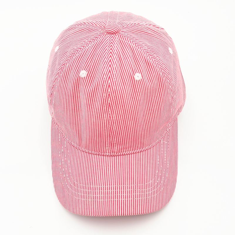 Cotton Stripes Baseball Cap