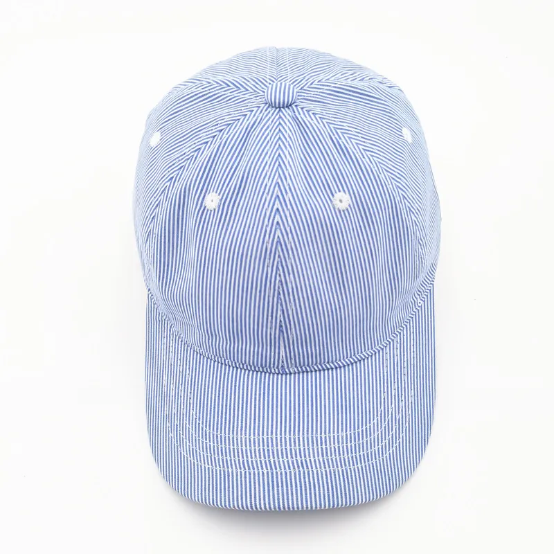 Cotton Stripes Baseball Cap
