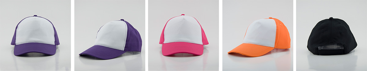 Promotion two tone 5 Panel Baseball Cap