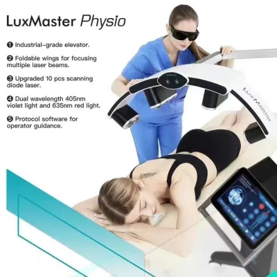 2023 LuxMaster physio low level Laser Physiotherapy body Pain relief Machine