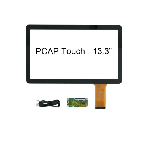 13.3 Inch Projected Capacitive Touch Screen Overlay