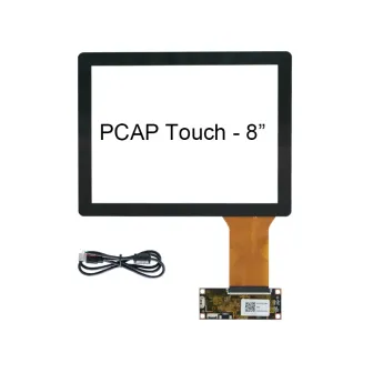 8 Inch PCAP Touch for 4:3 TFT-LCD