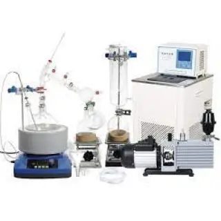 A rotary evaporator(rotovap) is a device used in chemical laboratories for the efficient and gentle removal of solvents from samples by evaporation.