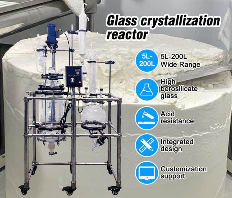 Glass Reactor Size
