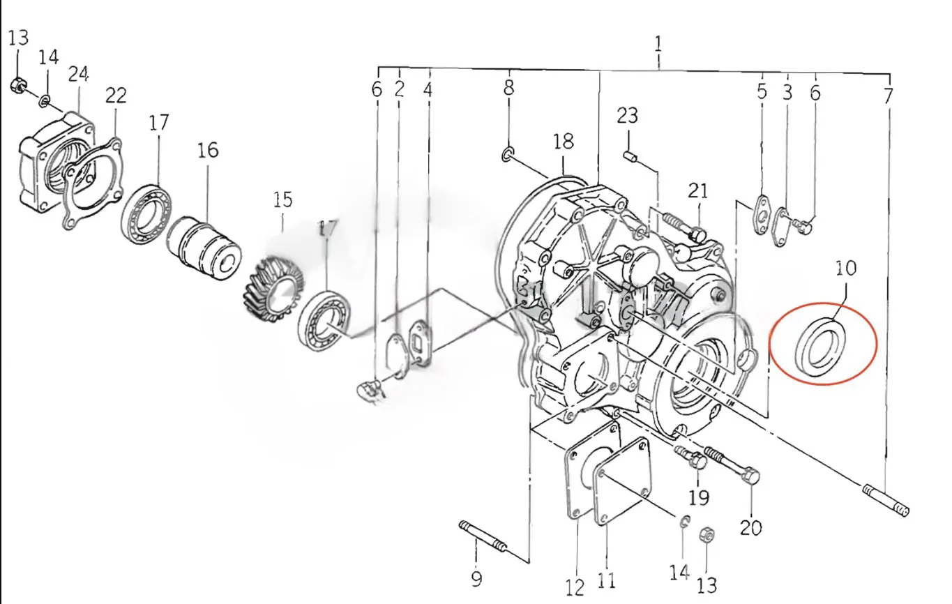 ISUZU AH3786E 85*105/110*13 Crankshaft 5096250360,94026324