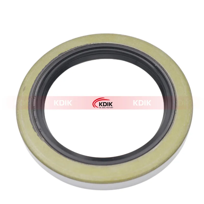 Oil seal 75*105*12 TA double lip with spring Metal shell lined with nitrile rubber