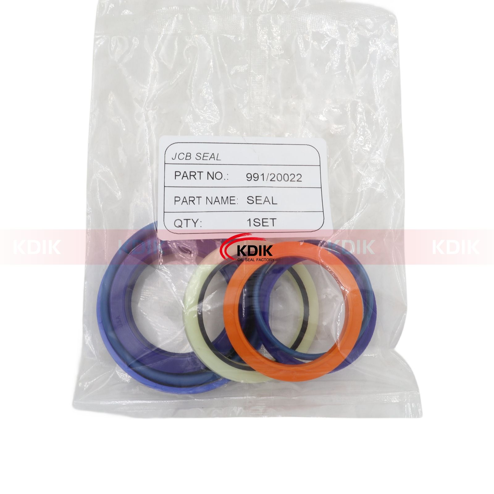 Kit De Reparo JCB Da Máquina Escavadora Do Cilindro Hidráulico Seal Kit 991-20022 - Foto 6