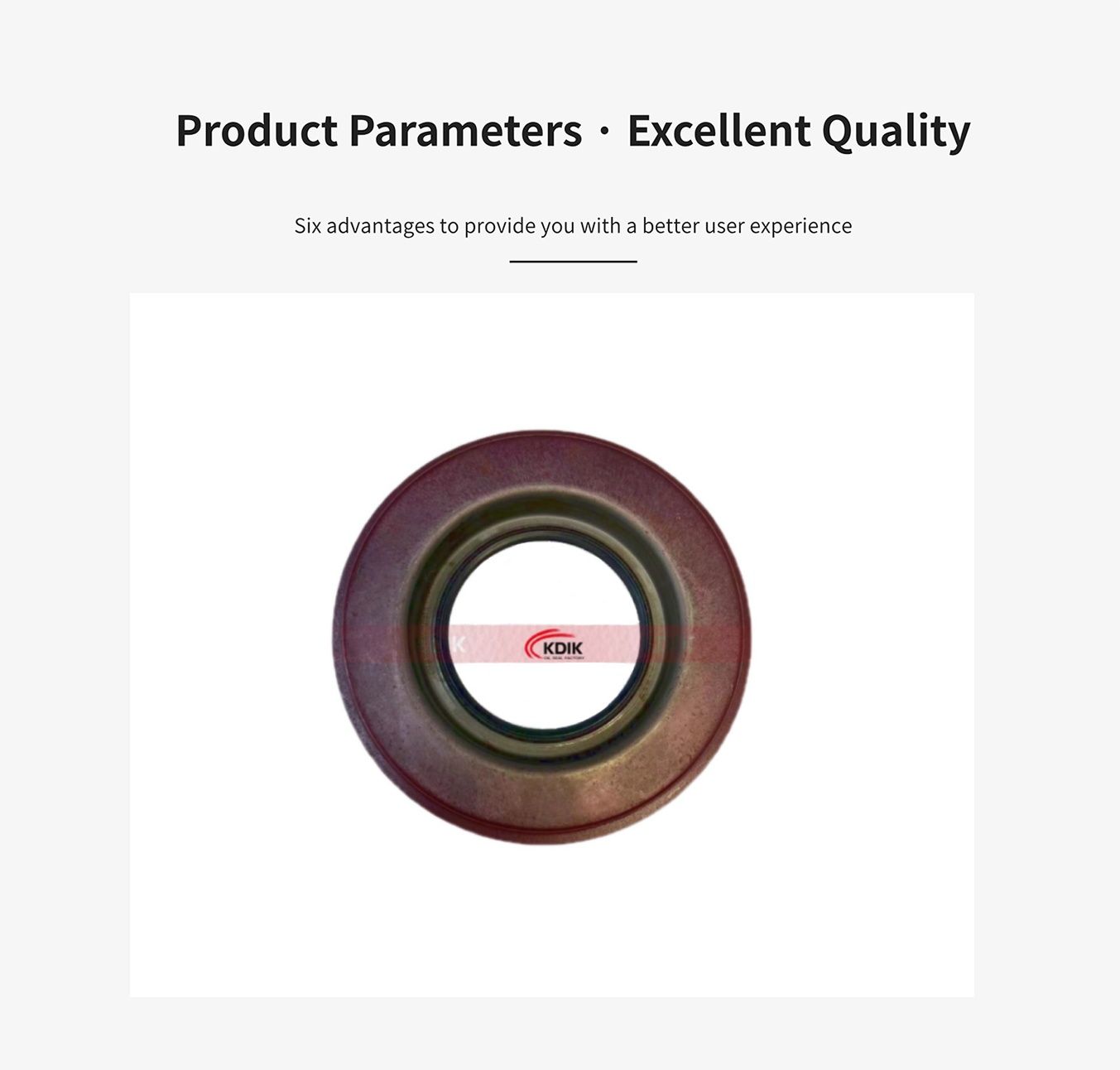 Navistar 1691143 710008 National Oil SEAL 401HH102 of Dana Navistar 1691143 710008 National Oil SEAL 401HH102 of Dana