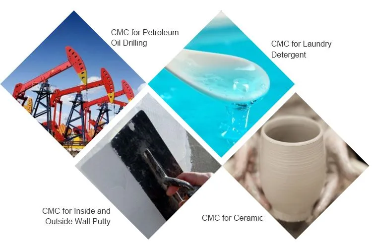 Hot Sale Low Price High Viscosity Petroleum Oil Drilling Grade CMC White Powder