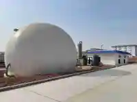 Gerador de biogás de 500kw e sistema de fermentação anaeróbica de biogás