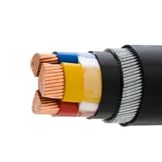 Câble en cuivre blindé SWA 0,6-1 KV