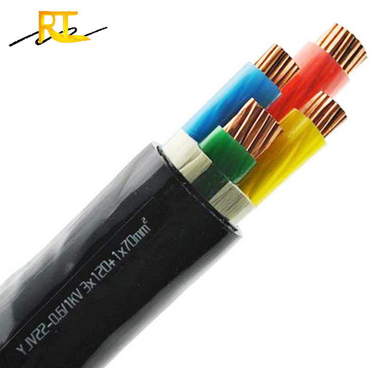 Prix des câbles d'alimentation en cuivre PVC basse tension NYY 4x95mm2 4x25mm2