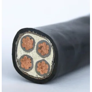 Conductor de cobre de 4 núcleos 16 mm 35 mm 50 mm 70 mm 95 mm 120 mm 185 mm 240 mm 300 mm Cable de alimentación subterráneo Precio 
