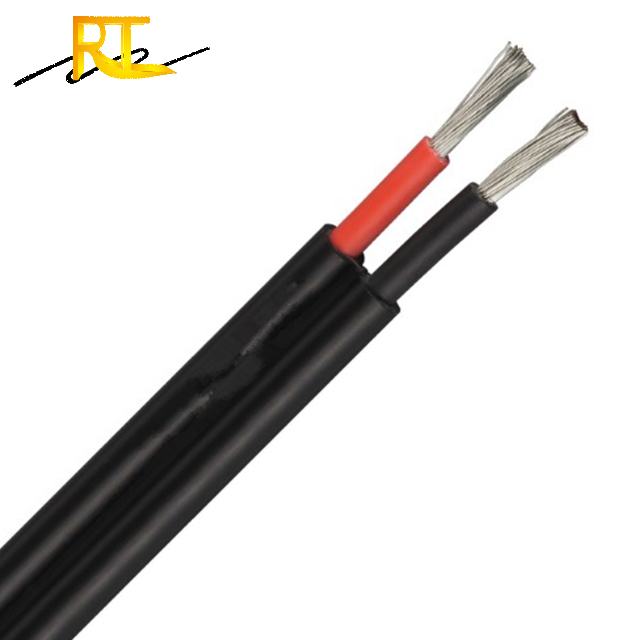Двухжильный кабель PV Solar 2*2,5 мм2 2*4 мм2 2*6 мм2 Луженая медь Солнечный кабель PV Электрические провода
