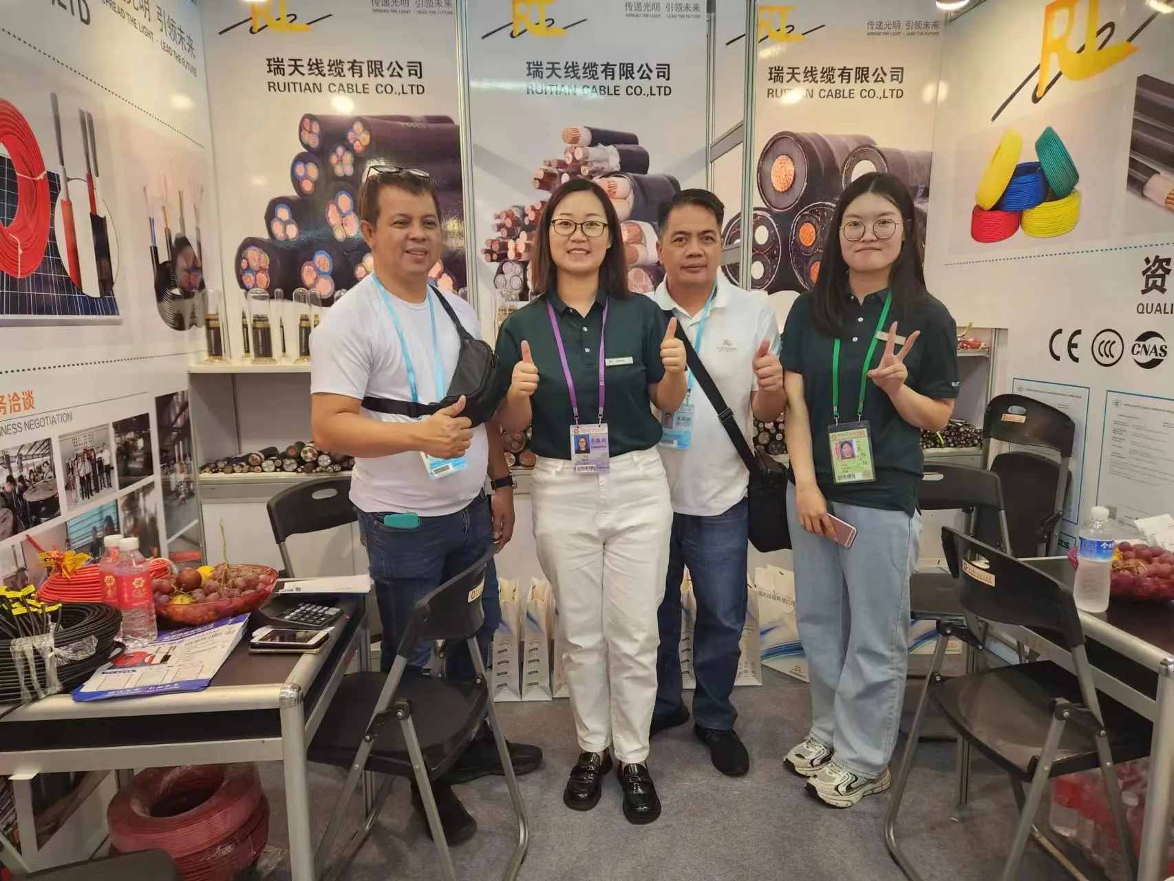Welcome to Visit our Canton Fair Exhibition Booth--Ruitian Cable
