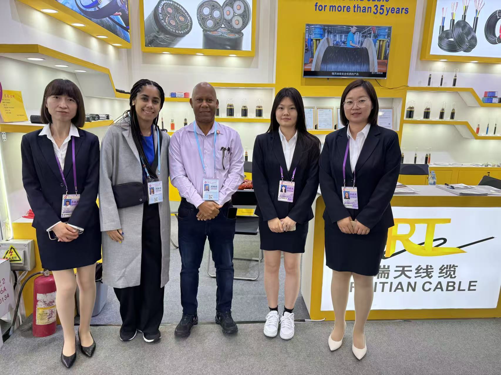 Ruitian Cable Co., Ltd. Showcases Two Decades of Power Cable Expertise at 137th Canton Fair April 25, 2025 | Guangzhou, China
