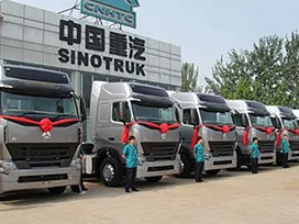 SINOTRUK è la base nazionale di esportazione dei veicoli