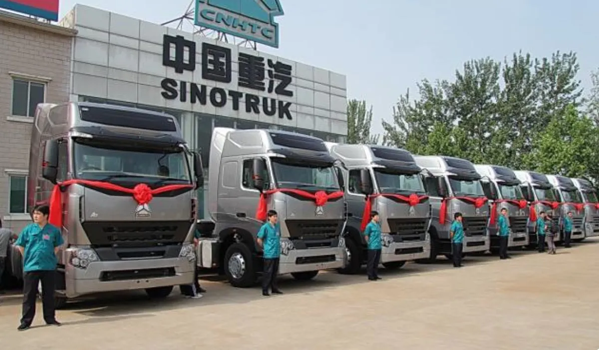 SINOTRUK is The National Vehicle Export Base