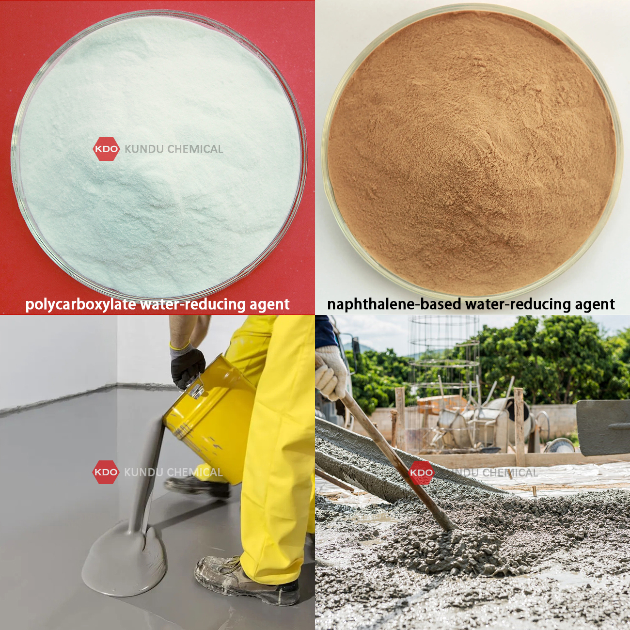 What are the factors that affect the effectiveness of water reducing agents?