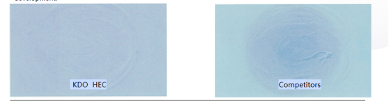 What are the advantages of our hydroxyethyl cellulose in water-based paints?
