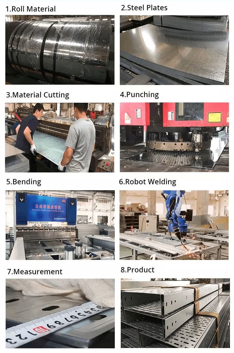 Solucent's cable tray production line!