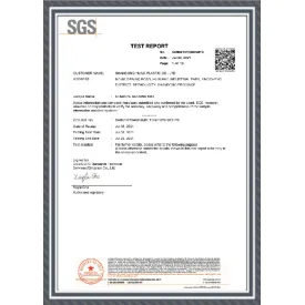 SGS for ground protection mat
