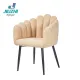 Finger Teddy Fabric Upholstered Armrest Dining Chair