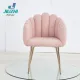 Finger Teddy Fabric Upholstered Armrest Dining Chair