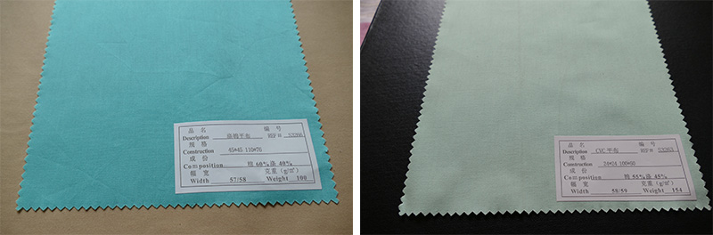 Polyester Cotton Plain Fabric