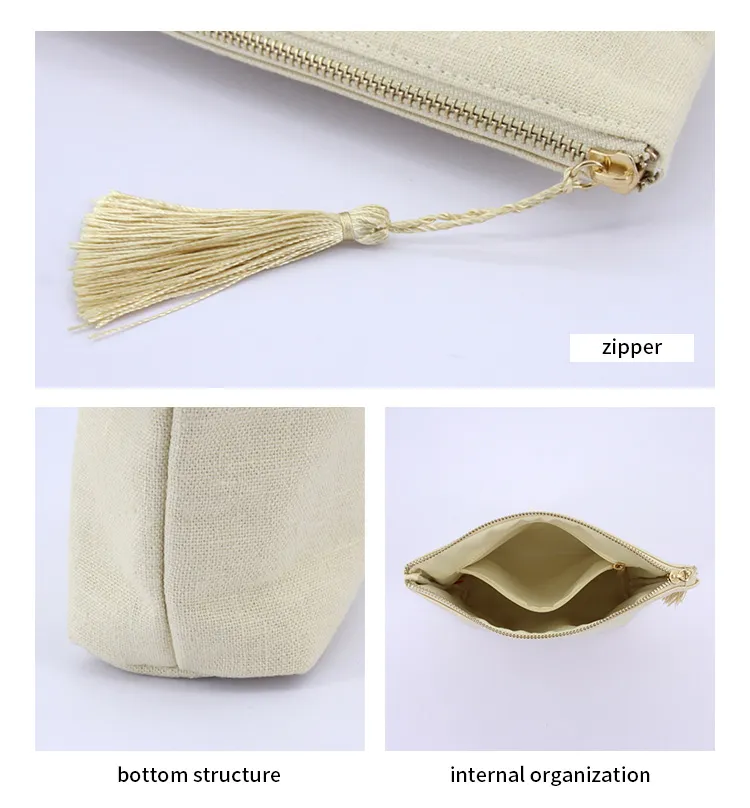 organic cotton cosmetic bag,pouch for makeup,makeup bags for travel