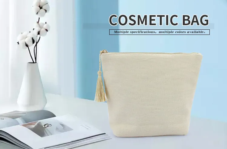 organic cotton cosmetic bag,pouch for makeup,makeup bags for travel