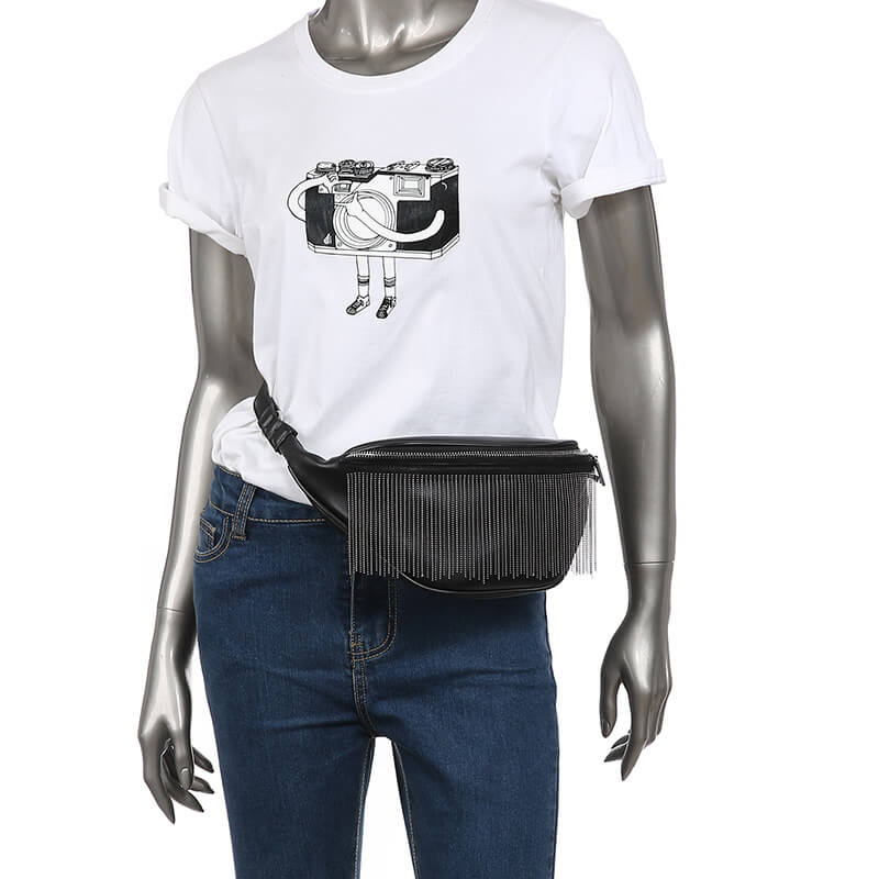 ★韓国の人気★【NOIRER】★LEATHER BUM-BA.G★バッグ★ leather waist bag,leather bumbag,leather waist pouch