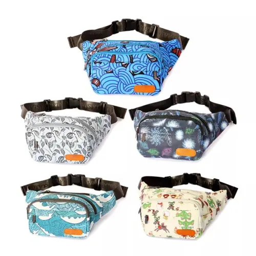 Custom Print Fanny Pack, best designer bum bag, custom waist pack