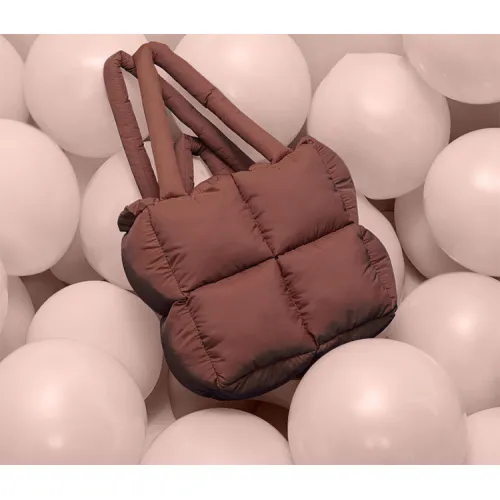 GZSXXTS Puffer Tote Bag For Women, Lightweight Puffy Handbag