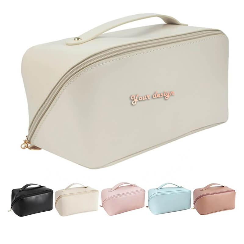 pu leather cosmetic bag,travel toiletry bag