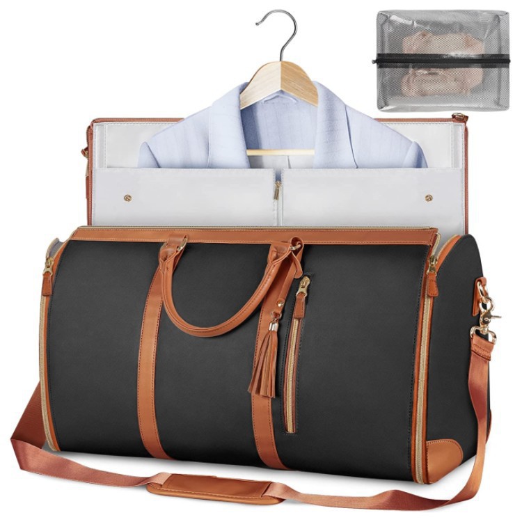 Sac De Voyage Convertible - Sac Vêtement + Duffle Bag - 52x28x32 Cm - Imperméable - Homme Femme