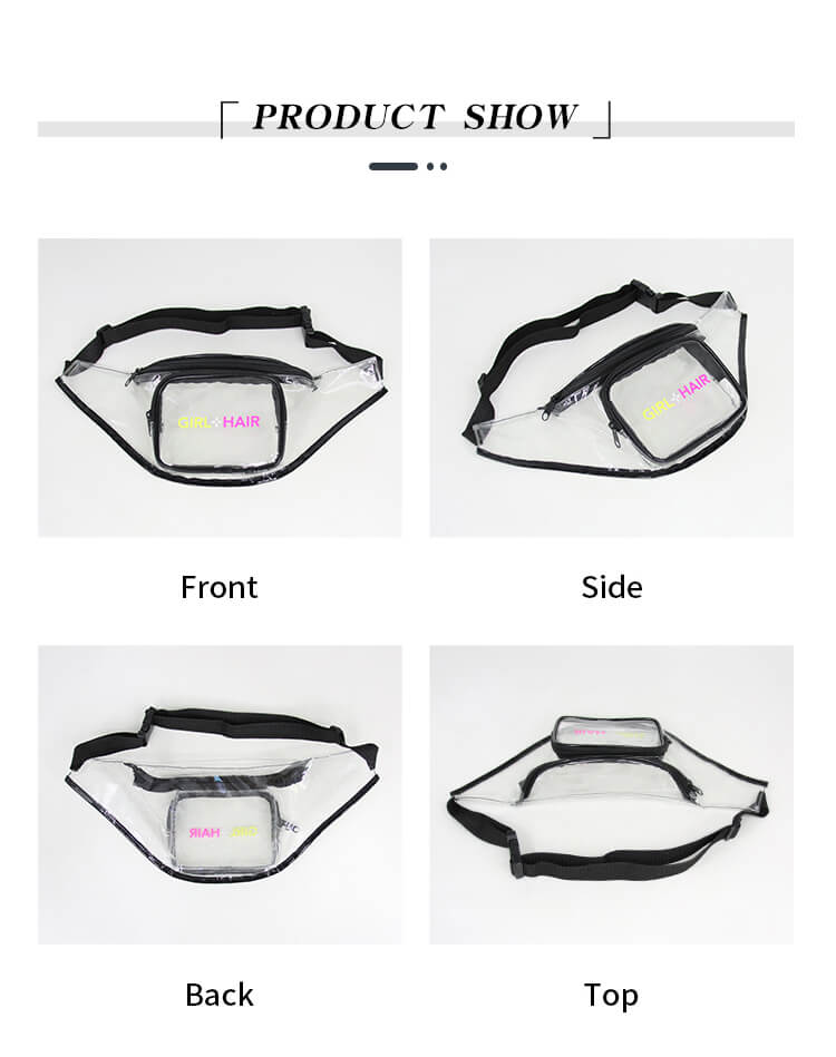  transparent fanny pack