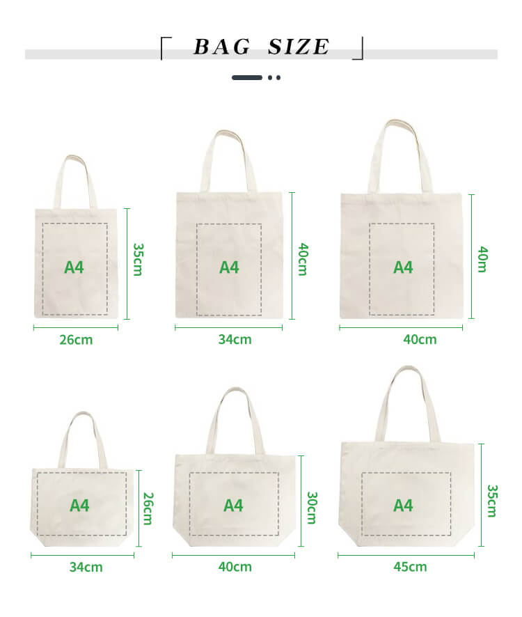 Cotton Canvas Tote Bags