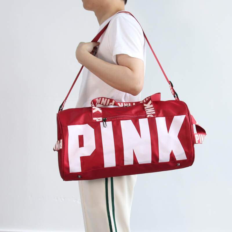 Hot Pink Duffle Bag