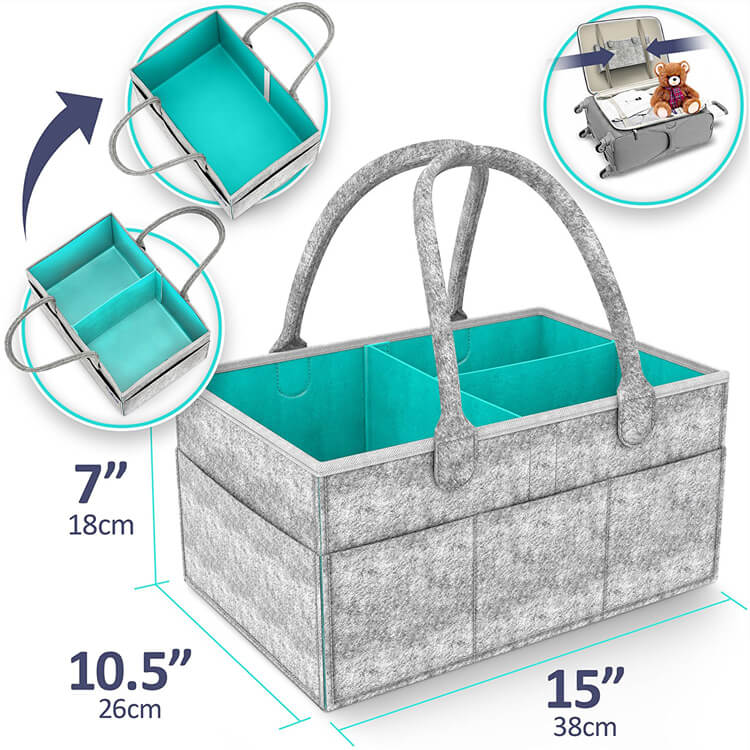 Felt Diaper Bags