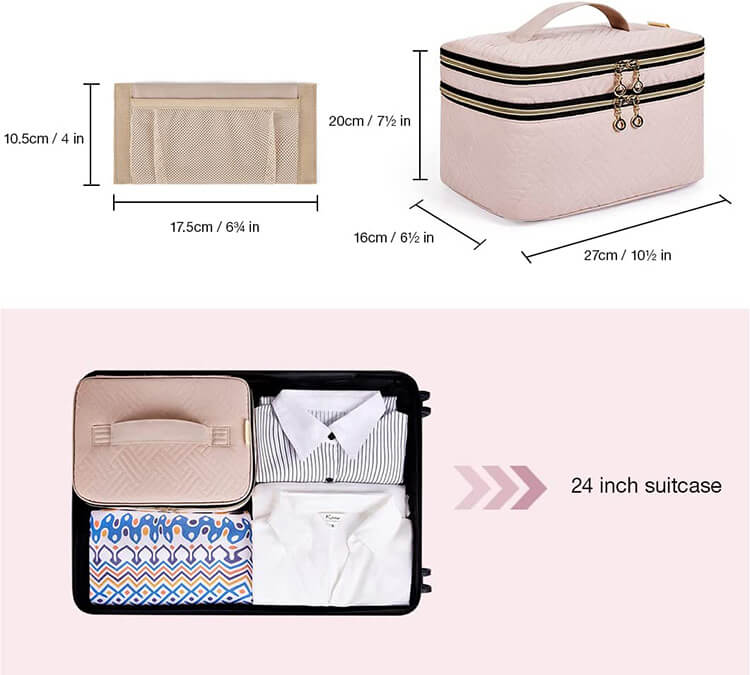 Hard Case Makeup Bag