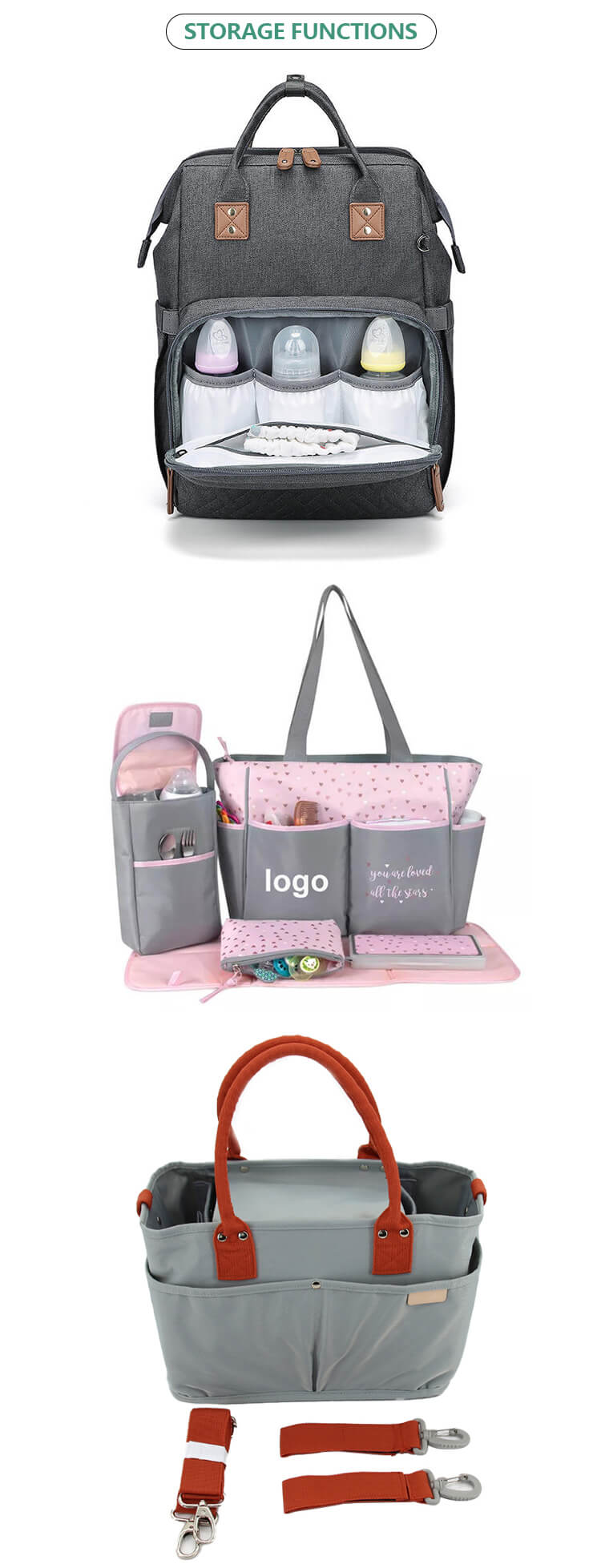  Diaper Bags 