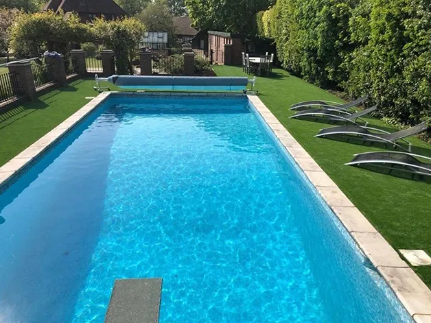 Synthetic Turf for swimming pool