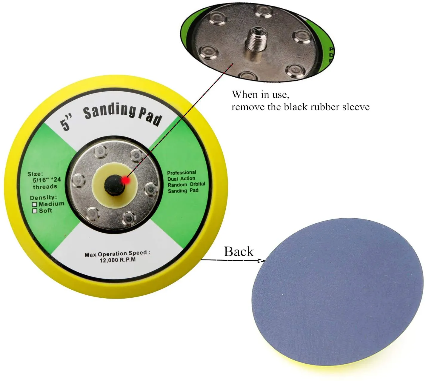 Sanding Pads for Dual Action  Sander