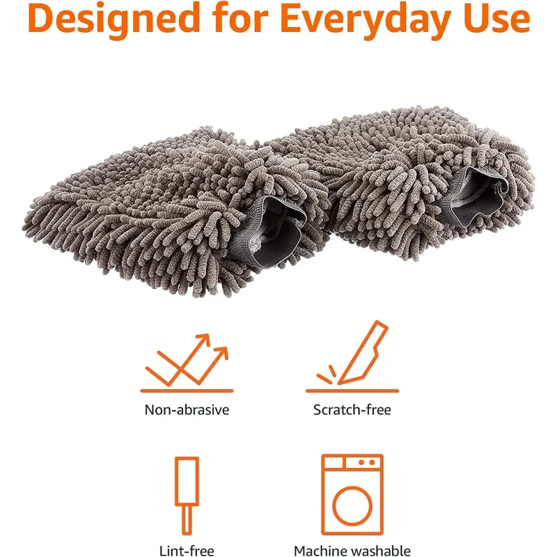 Chenille Microfiber wash mitt，Car Wash Mitt，microfiber Car Wash Mitt